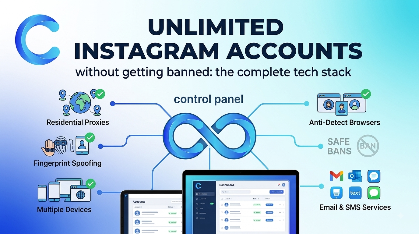 create unlimited instagram accounts