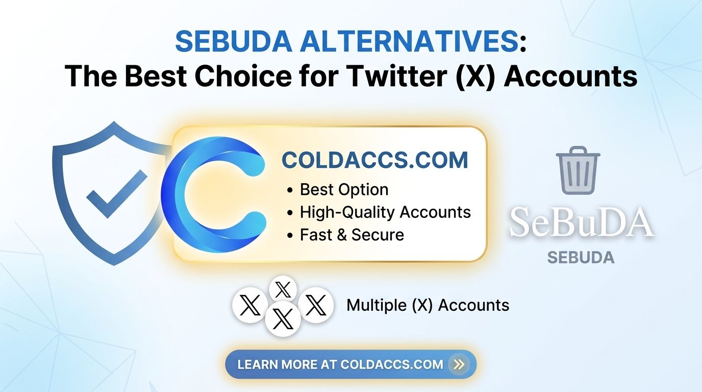 Sebuda alternative to buy twitter accounts