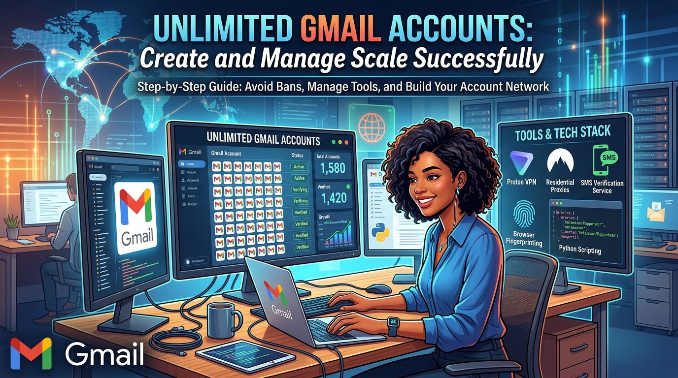 create unlimited gmail accounts
