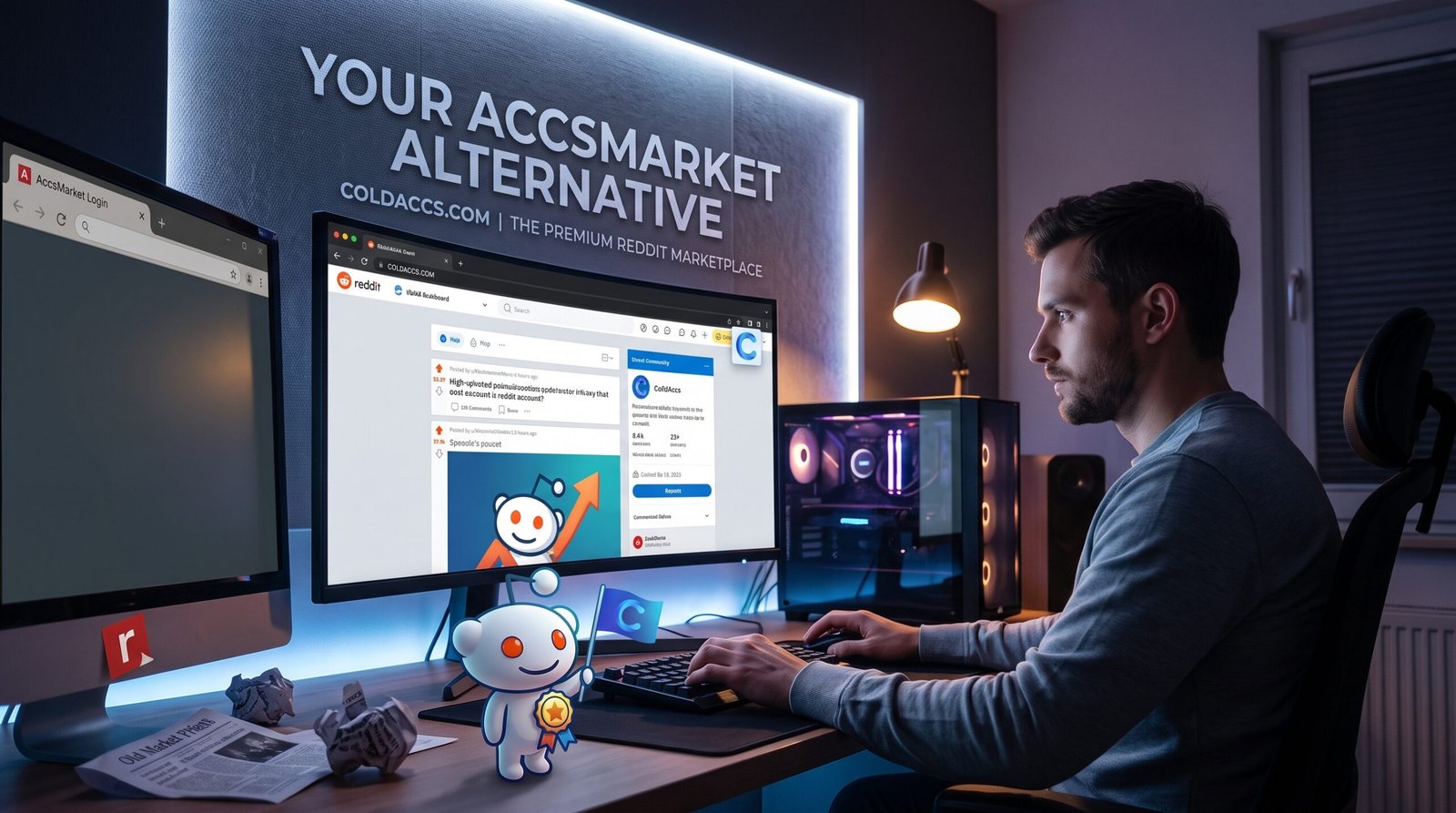 Accsmarket alternative to buy reddit accounts